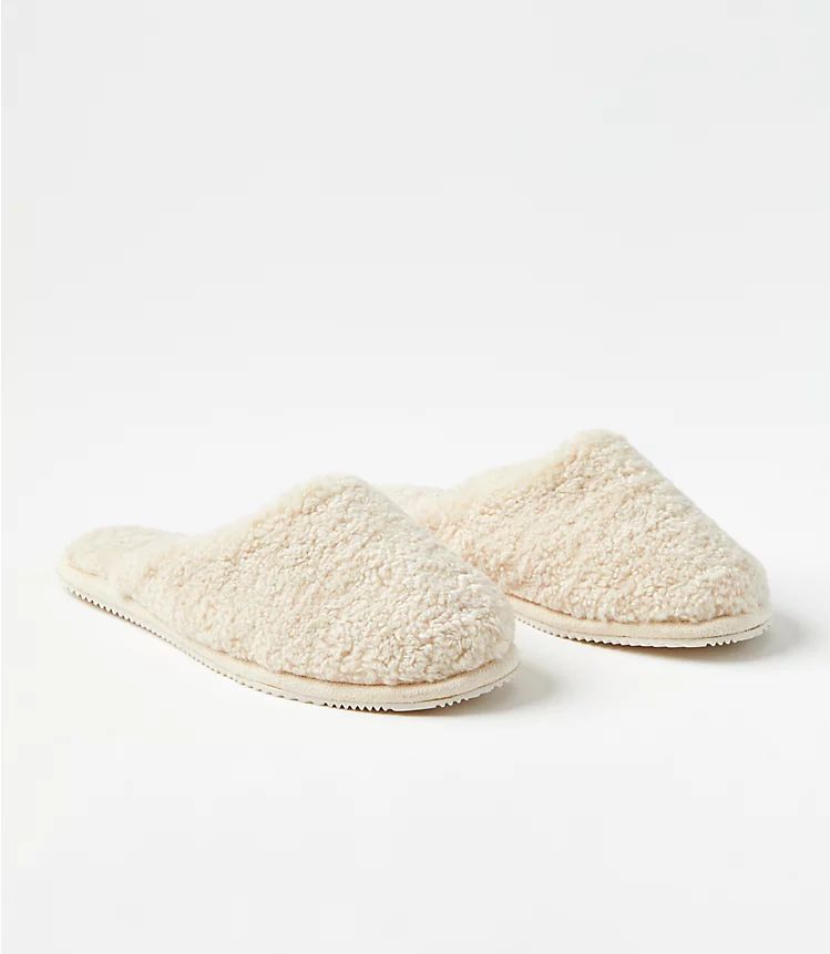 Sherpa Slippers | LOFT