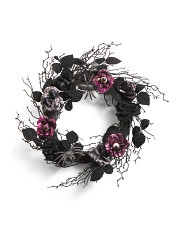 20in Rose And Eyeball Halloween Wreath | Marshalls