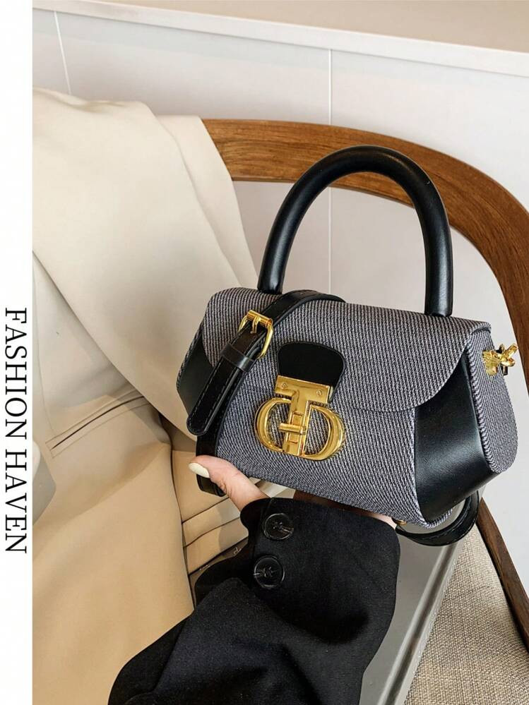 Luxury Feeling Soft Leather Handbag For Women, 2024 New Arrival Fashionable Tote Bag And Crossbod... | SHEIN