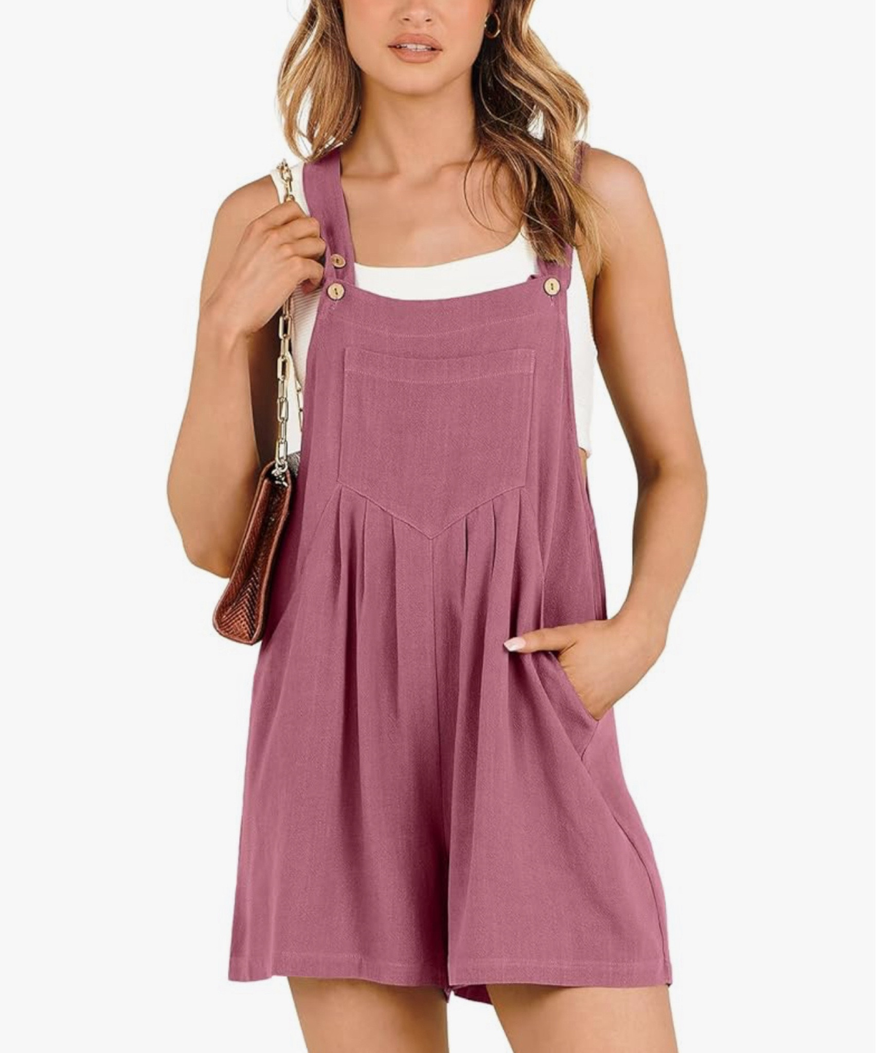 I wore these overalls 9 months pregnant daily and now still wear them postpartum! They come in shorts and pants!

I have mediums in the pants, shorts, and shirts. All items come in multiple colors!

10/10 recommend!

#LTKBaby #LTKBump #LTKStyleTip