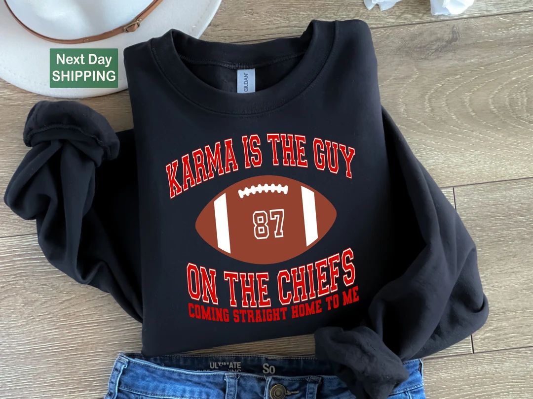 Karma is the Guy on the Chiefs Coming Straight Home to Me - Etsy | Etsy (US)