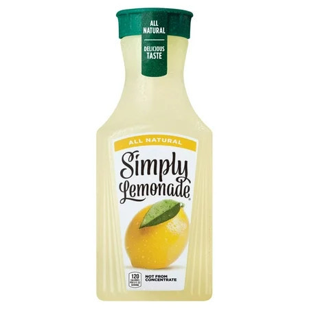 2 Pack - Simply All Natural Lemonade 52 fl oz Package May Vary | Walmart (US)