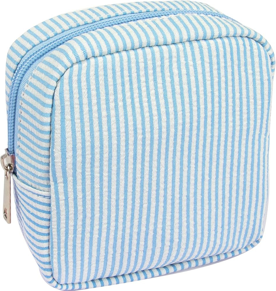 Small Makeup Bag, Mini Makeup Pouches for Purse Cute Cosmetics Bag Pouch with Slip-in Pockets Small Travel Toiletry Bag Makeup Storage Bag Lipstick Organizer Purse Essentials | Amazon (US)