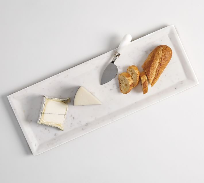 White Marble Cheese & Charcuterie Board | Pottery Barn (US)