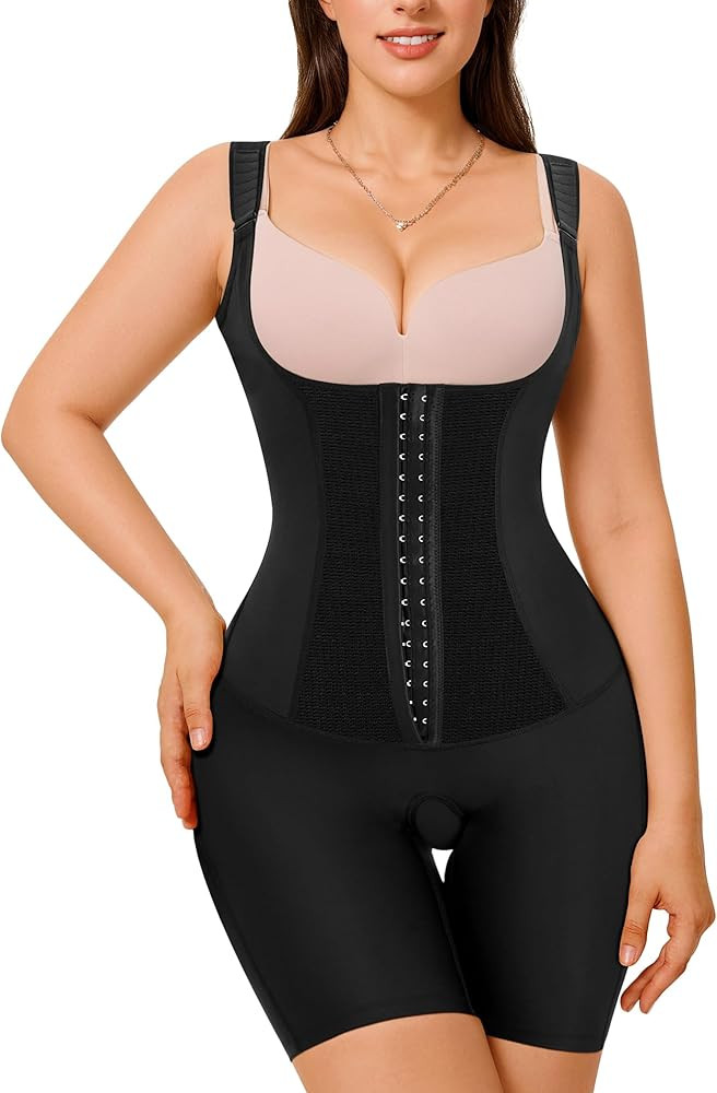 Gotoly Shapewear Bodysuit for Women Tummy Control Fajas Colombianas Waist Trainer Butt Lifter Thi... | Amazon (US)