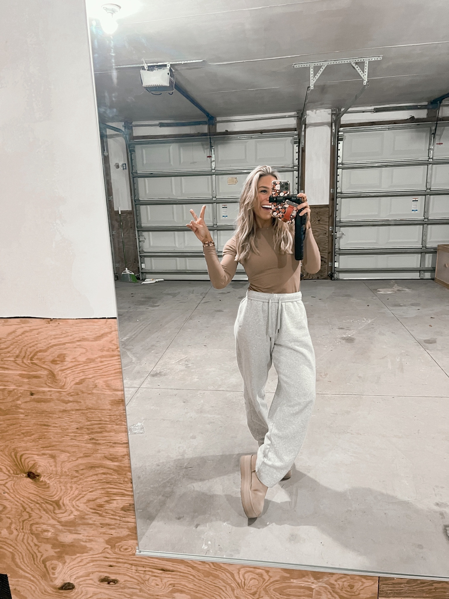 FIRST quick & easy project of 2024 at our new home in Charleston🪞⚡️taking this garage space one step at a time —starting w/ home gym mirrors! Y’ALL. These were under $100 each & they’re massive! SO EASY to install from @homedepot🔨took me less than an hour solo! 

I purchased 4 total & 3 of these J-mold mounts for extra support! You can truly customize this project to any space you have! Linking exactly what I used🖇️🤎

Home gym / fitness / home decor / affordable project / Holley Gabrielle 

#LTKfitness #LTKfindsunder100 #LTKhome