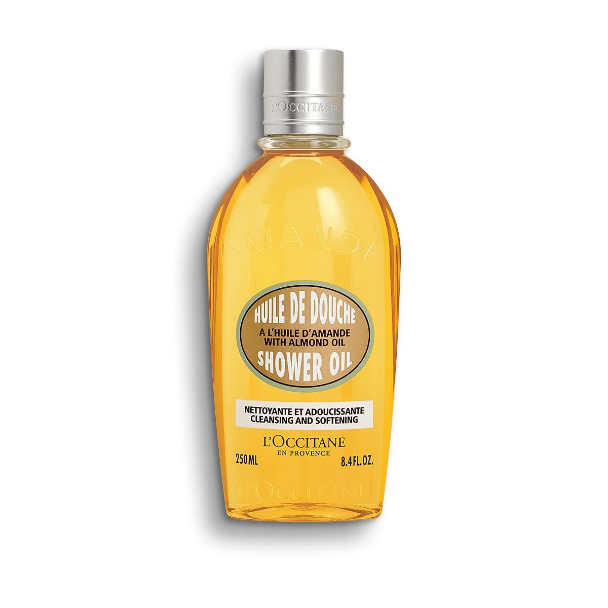 L'Occitane Cleansing And Softening Almond Shower Oil, 8.4 Fl Oz, Clear | Amazon (US)