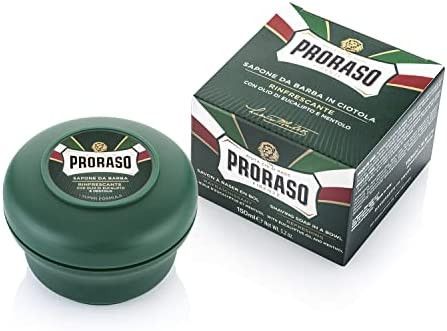 Amazon.com: Proraso Shaving Soap In A Bowl - Refresh, 5.2 Oz : Beauty & Personal Care | Amazon (US)