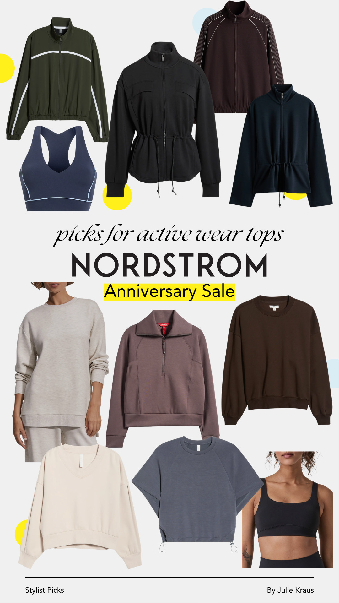 The Nordstrom Anniversary Sale is almost here! Preview now, Early Access July 14, Everyone Shops July 18 through August 9. My top activewear picks — save this so you're ready when the sale begins. Nordstrom Anniversary Sale • Stylist Picks • Activewear • Workout Tops • NSale 2026 

 #LTKSeasonal #LTKOver40 #LTKSaleAlert
