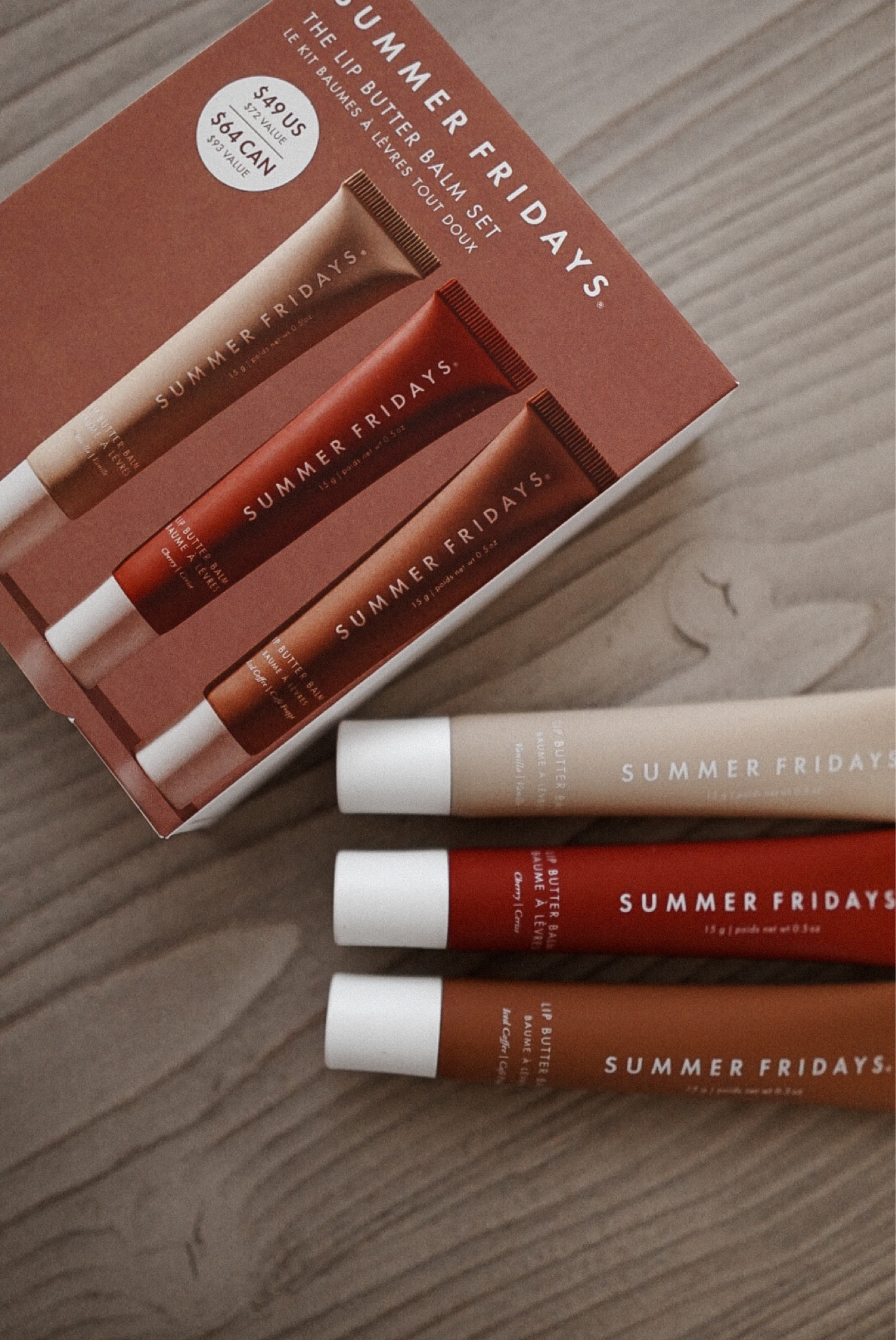 I had to grab Summer Friday’s limited edition trio. 

The Lip Butter Balm Set includes full sizes of:
• Lip Butter Balm Vanilla
• Lip Butter Balm Cherry
• Lip Butter Balm Iced Coffee

🤌🏽✨🫦

#LTKHolidaySale #LTKGiftGuide #LTKfindsunder50