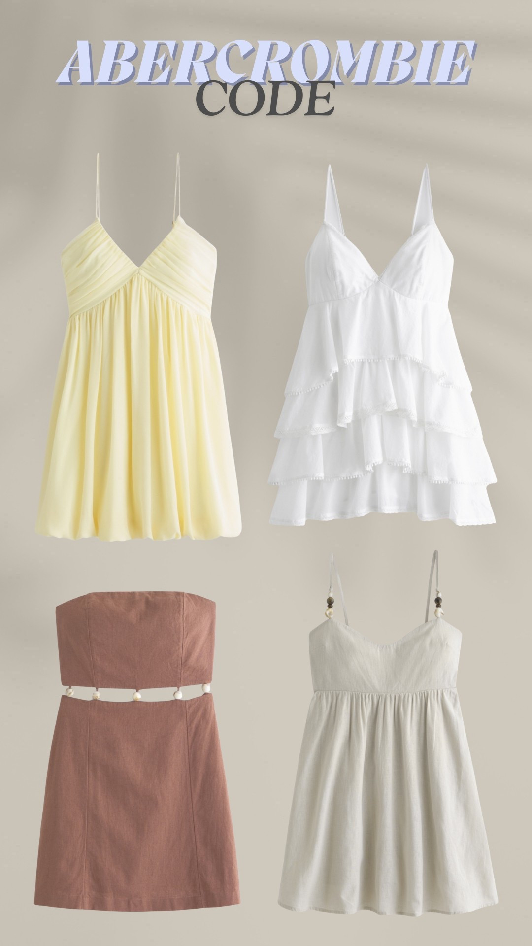 Hi! it would be incredibly helpful if you cloud purchase using my affiliate link ❤️ Code -> LONGWEEKEND

#LTKFindsUnder50 #LTKFindsUnder100 #LTKSaleAlert