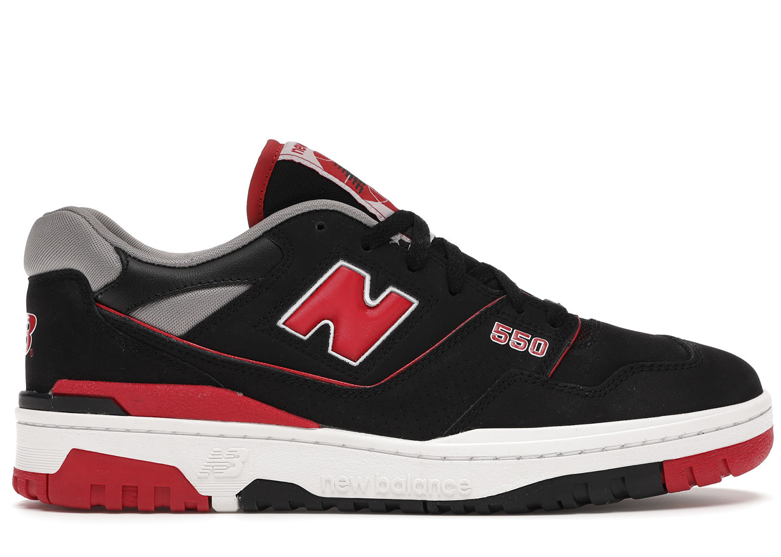 Men's New Balance 550 Sneakers in Black/Red | StockX