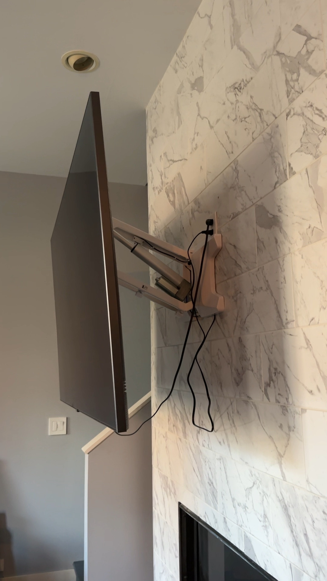 Electric tv mount with remote 

#LTKxPrime #LTKsalealert #LTKhome