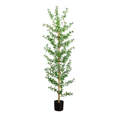 Nearly Natural 7-Foot Artificial Shady Lady Black Olive Tree | Belk