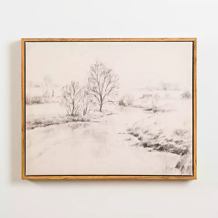 Antique Tree Landscape Framed Art Print | Kirkland's Home
