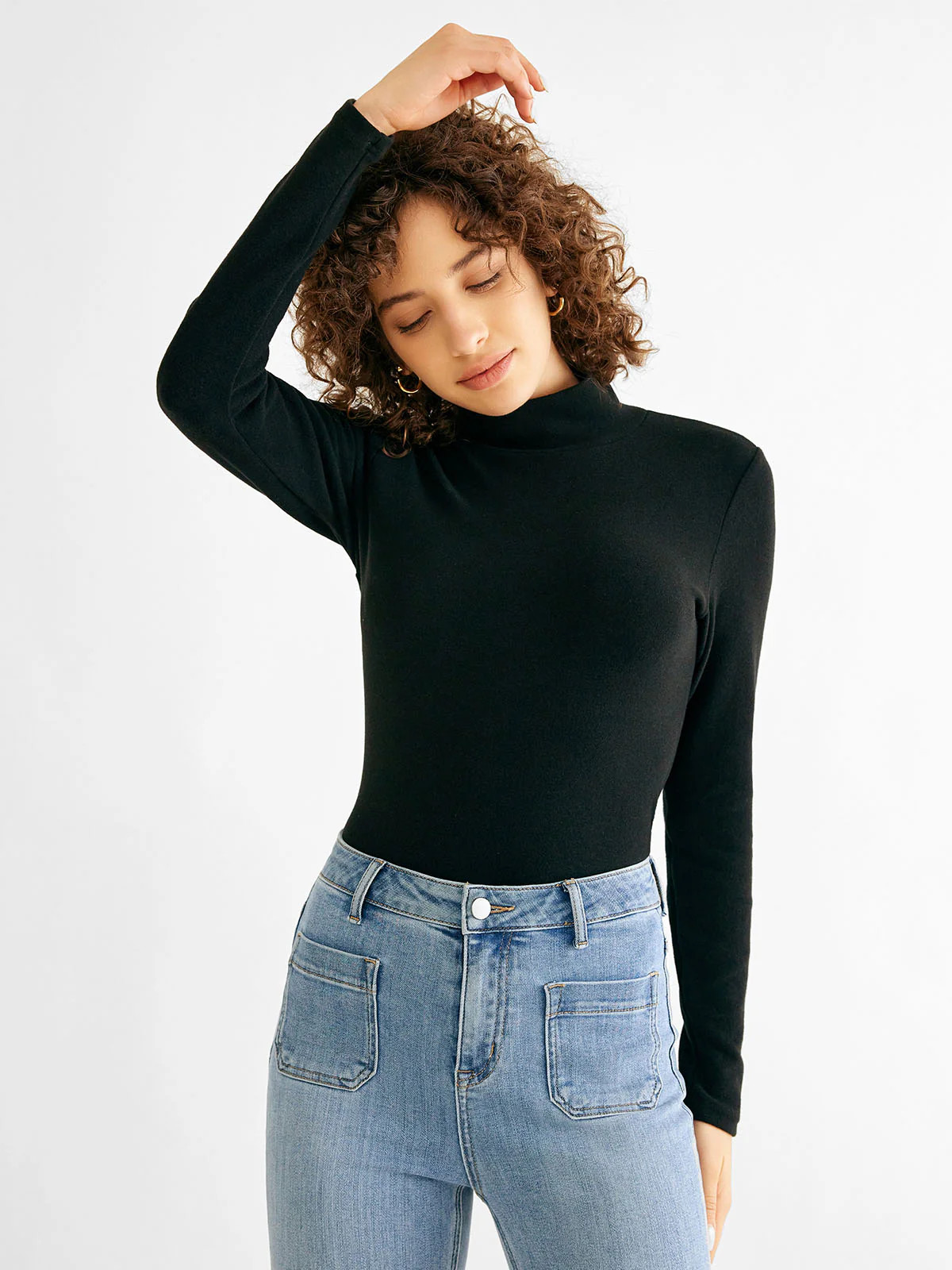 Eco-Mousse® Turtleneck Long Sleeve Top | OGL