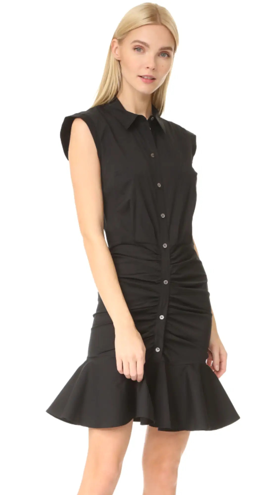 Ruched Shirtdress | Shopbop