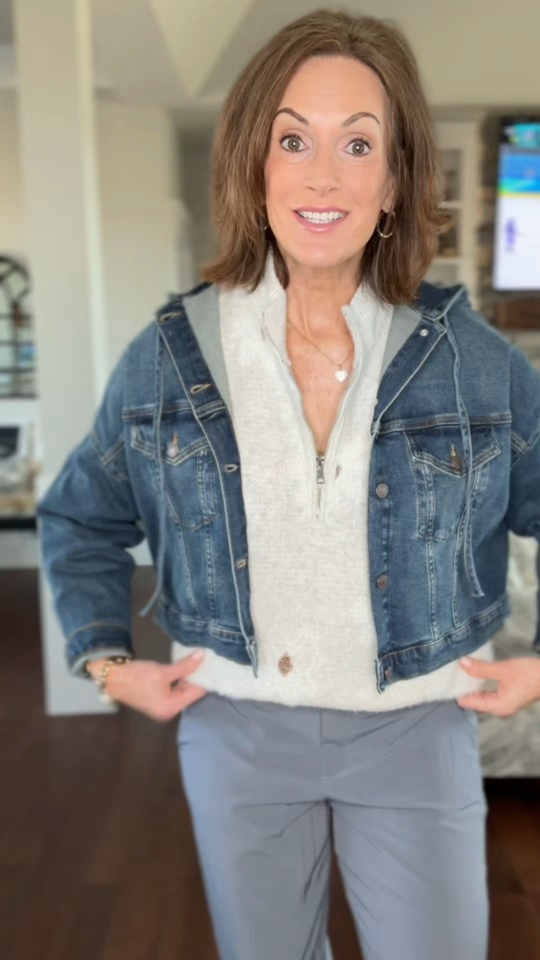 OOTD

RUNNING ERRANDS 
sweater - large
Pants - 8 regular 
Denim hooded Jacket - M

Statement coat

#LTKootd #LTKMidsize #LTKTall