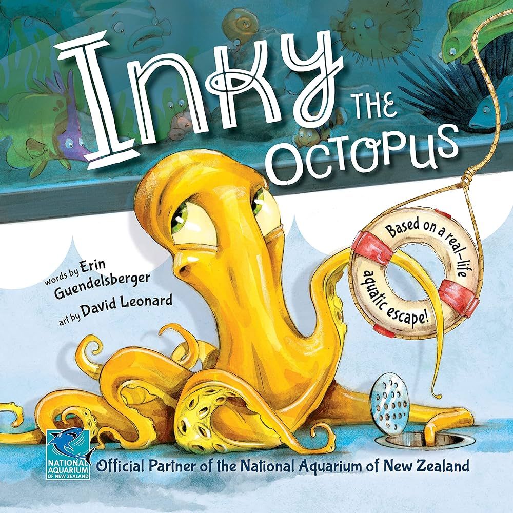 Inky the Octopus: The Official Story of One Brave Octopus' Daring Escape (Includes Marine Biology... | Amazon (US)