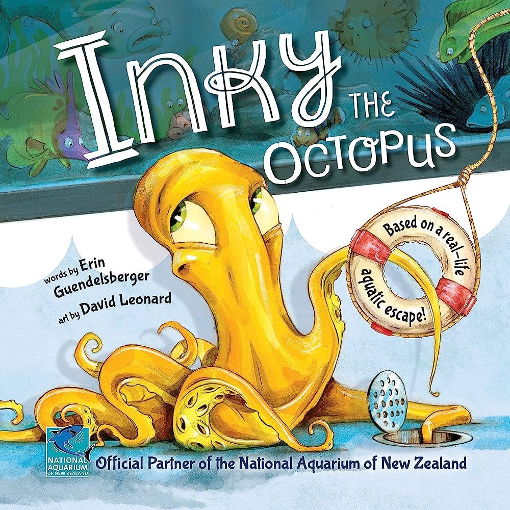 Inky the Octopus: The Official Story of One Brave Octopus' Daring Escape (Includes Marine Biology... | Amazon (US)