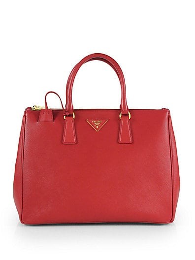 Saffiano Lux Double-Zip Tote | Saks Fifth Avenue