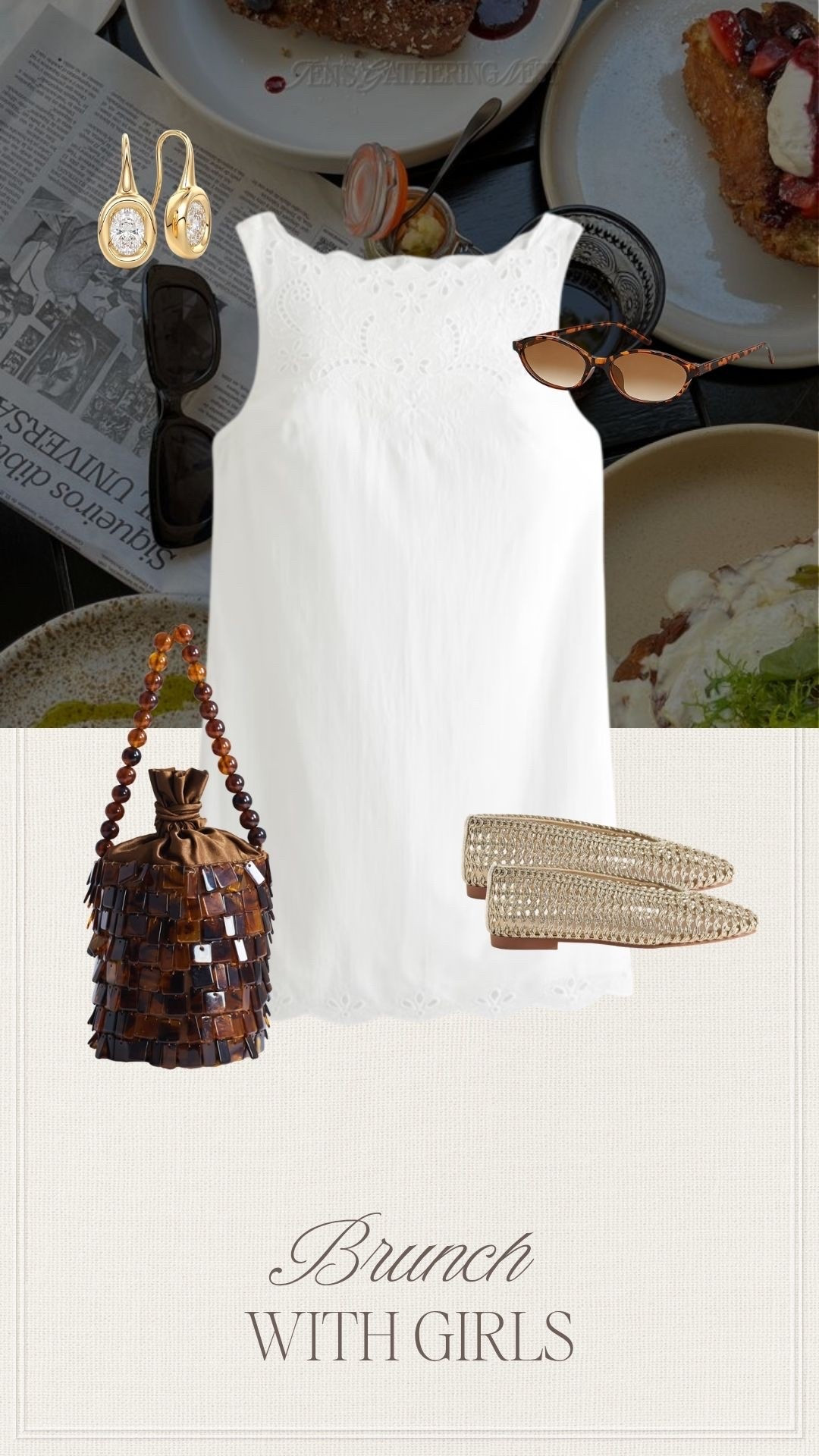 This look is perfect for an elevated brunch with the girls. The soft stripes, neutral accessories and gold details make it feel polished but still effortless for summer plans or weekend outings. 🤎

#whitedress #abercrombie #brunchoutfit #summeroutfit #neutralstyle #vacationoutfit #affordablefashion #girlsbrunch #summerstyle #whatiwore #outfitinspo

#LTKootd #LTKSeasonal