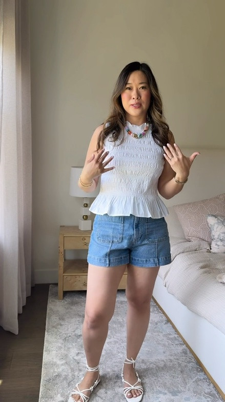 Walmart Summer Outfit 
Tank: Medium
Shorts: Medium

Shorts are under $25 but look designer!!

Look for less, designer inspired, denim shorts, affordable fashion, summer outfit, TCS, trending

#LTKSeasonal #LTKootd