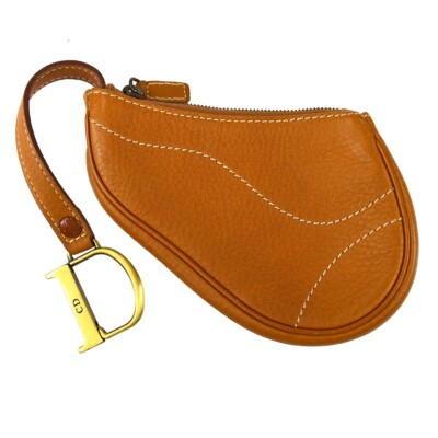Christian Dior Saddle Coin Purse Wallet Mini Pouch Bag Brown TR0062 78752  | eBay | eBay US