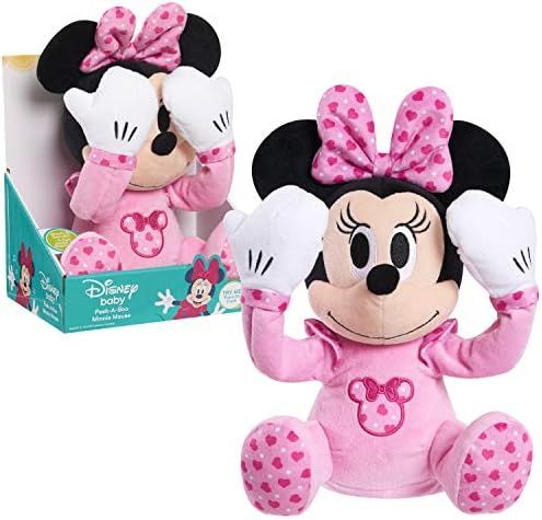Disney Baby Peek-A-Boo Plush, Minnie Mouse, by Just Play | Amazon (US)
