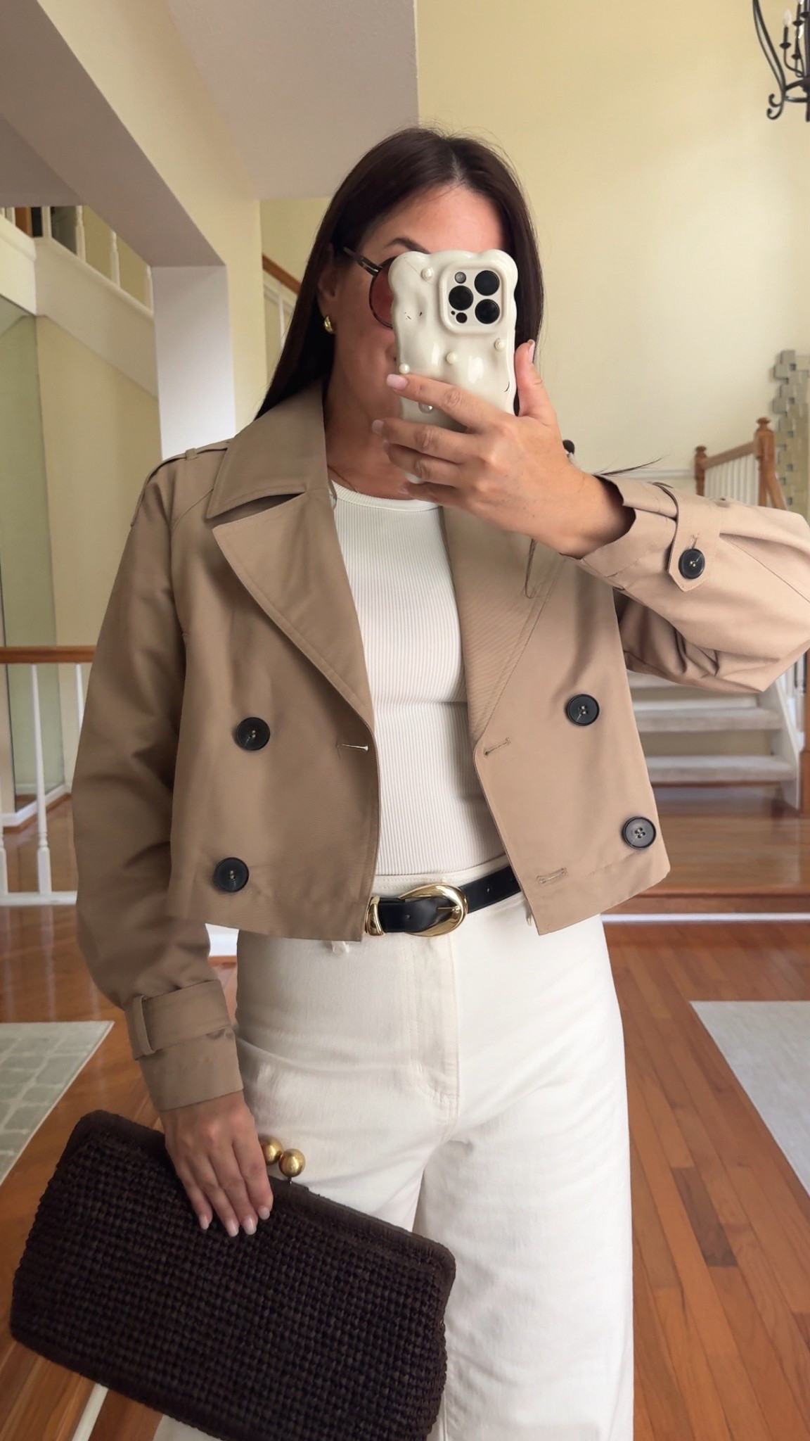✨ THE trench of the season!
Short Trench Coat in Caramel & chic 🤎
Wearing size S — don’t wait, it’s selling fast!

#LTKSeasonal #LTKWorkwear #LTKFindsUnder100