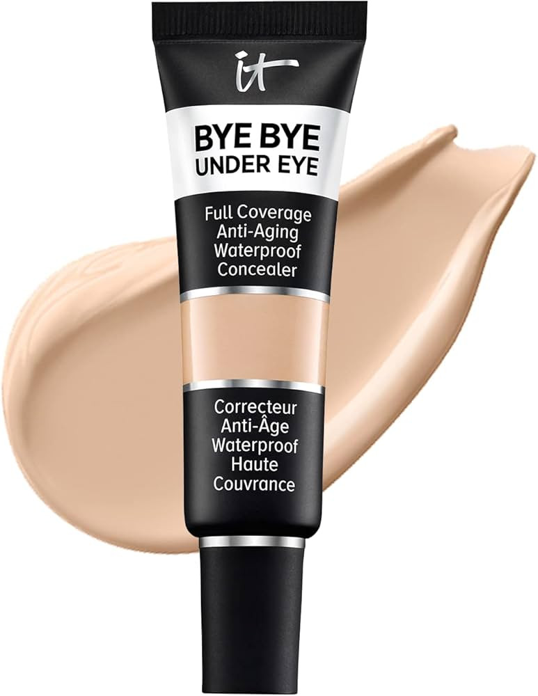 IT Cosmetics Bye Bye Under Eye Concealer - Water-Resistant, 24H Full Coverage Brightening Conceal... | Amazon (US)