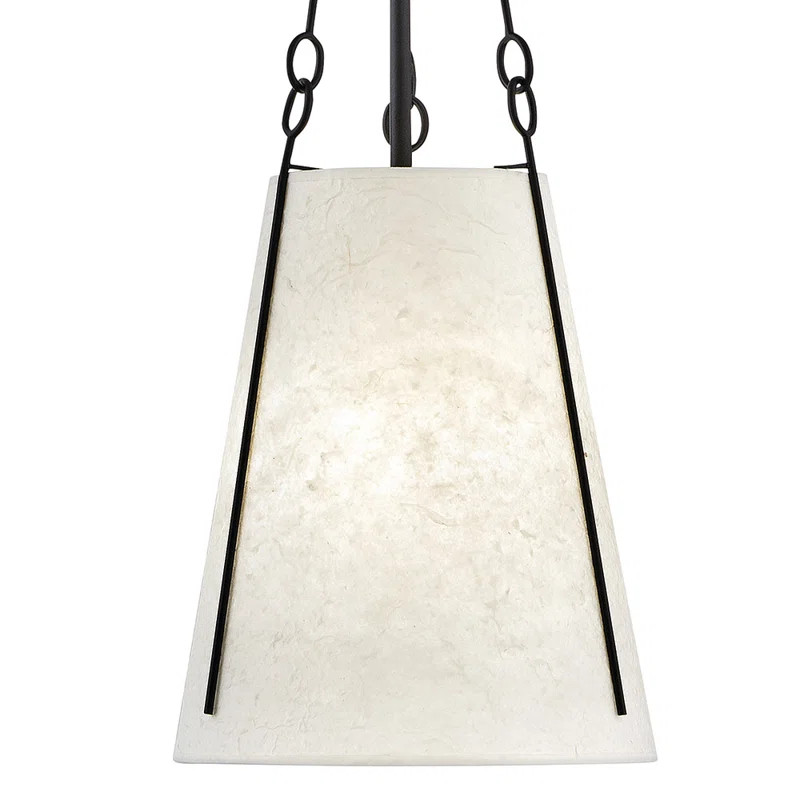 Danvers Single Light Chain-Hung Pendant w/ Handmade Paper Shade | Wayfair North America