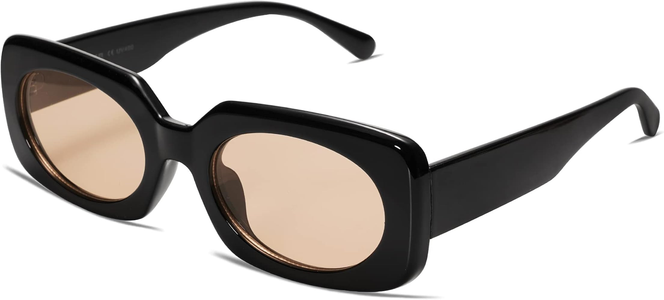 VANLINKER Rectangle Sunglasses for Women Retro Trendy Fashion Glasses Oval Lenses Narrow Thin Squ... | Amazon (US)