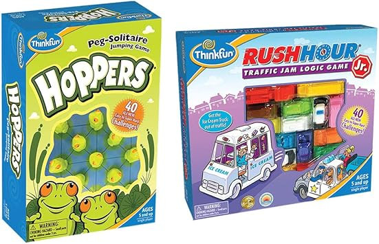 Think Fun 5043 Rush Hour Jr. Hoppers Bundle, Multi | Amazon (US)