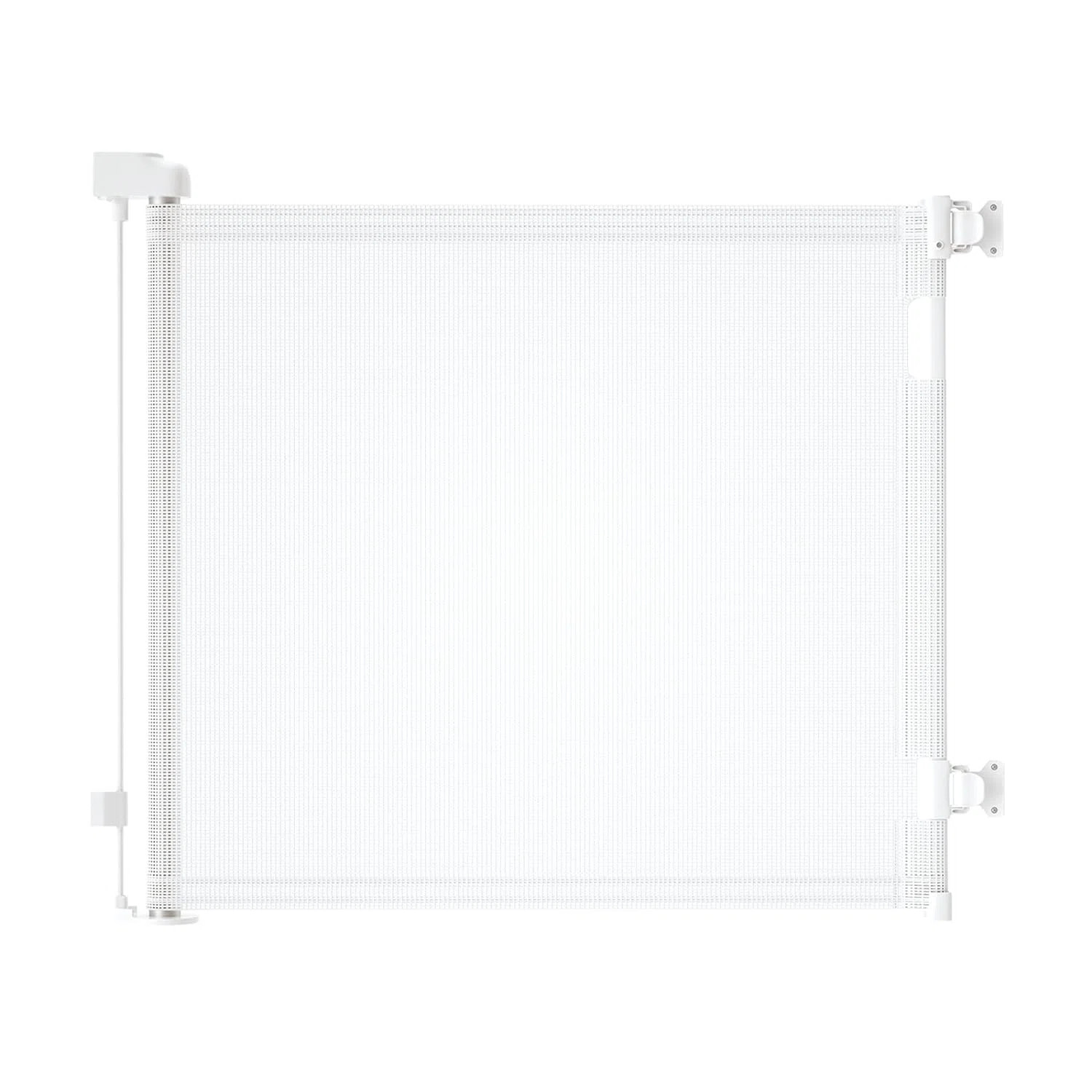 55 Inch Extra Wide Retractable Baby Gate,mesh Large Baby Gate Or Mesh Pet Dog Gate, Opening Wide ... | Wayfair North America