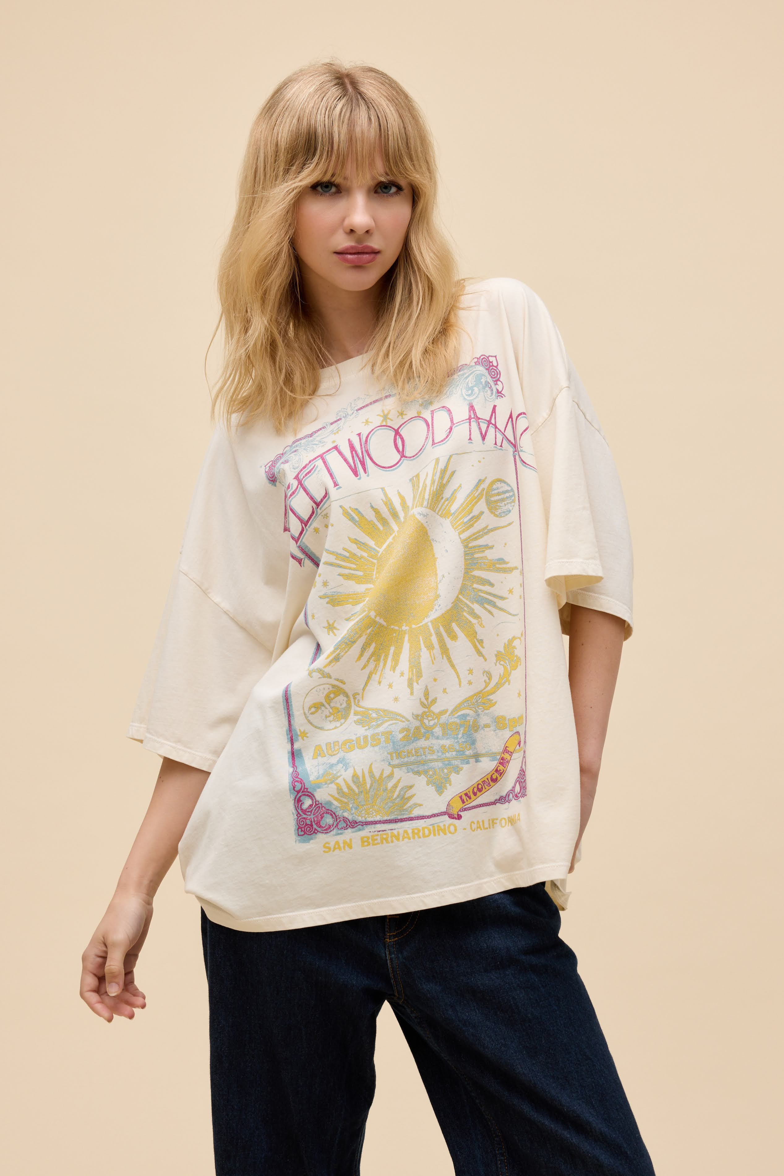 Fleetwood Mac On Tour OS Tee | Daydreamer