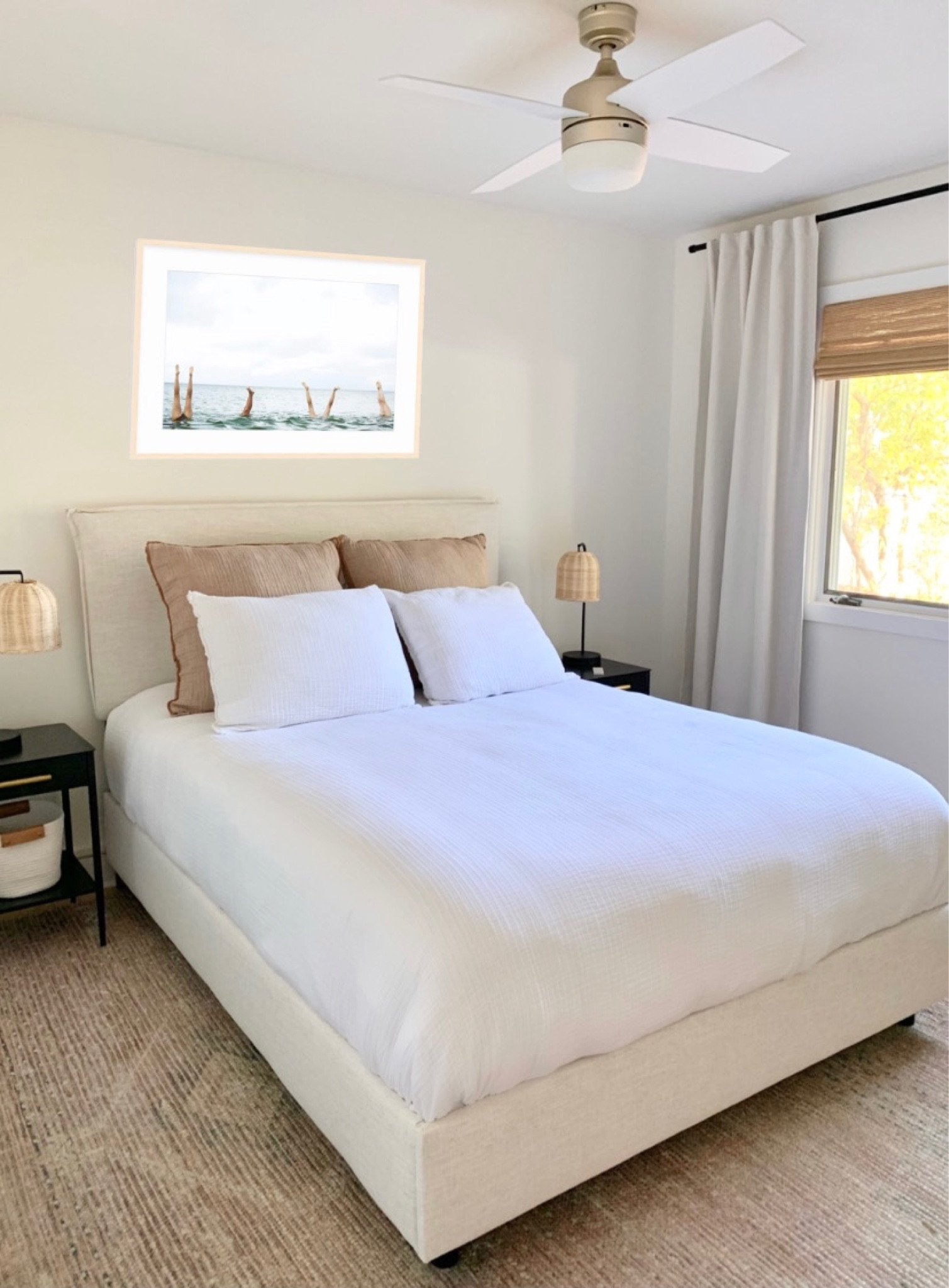 Finally just ordered artwork for my bedroom with a custom frame and can’t wait for it to arrive! Photograph is by Pascal Shirley (pascalprinting.com)

Mid-century modern
Coastal
West Elm
Bedding
Duvet
Throw pillows
Bamboo blinds
Woven shades
Neutrals
Curtains
Black hardware
Curtain rod
Woven rug
Baskets
Storage
Table lamp
Wicker 
Rattan
Ocean
Champagne 
Gold
Modern Ceiling fan

#LTKunder100 #LTKunder50 

#LTKhome