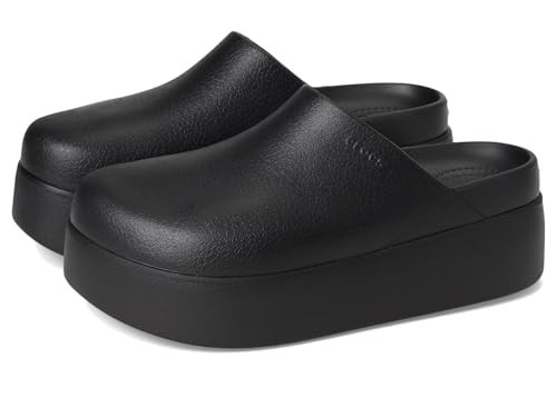 Crocs, Womens, Dylan Platform Clog, Mule Platform Shoes, Black, 7, M | Amazon (US)