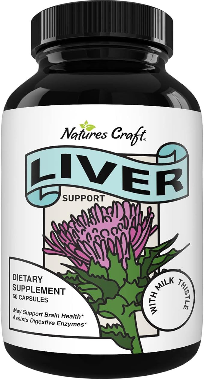 Liver Cleanse Detox & Repair Formula - Herbal Liver Support Supplement with Milk Thistle Dandelio... | Amazon (US)