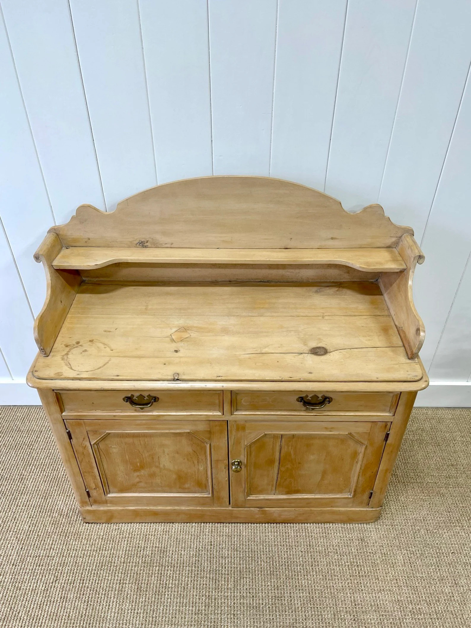 An English Country Low Pine Galleried Console or Small - Etsy | Etsy (US)