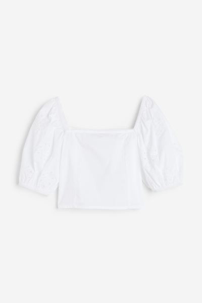 Puff-sleeved Blouse | H&M (US + CA)