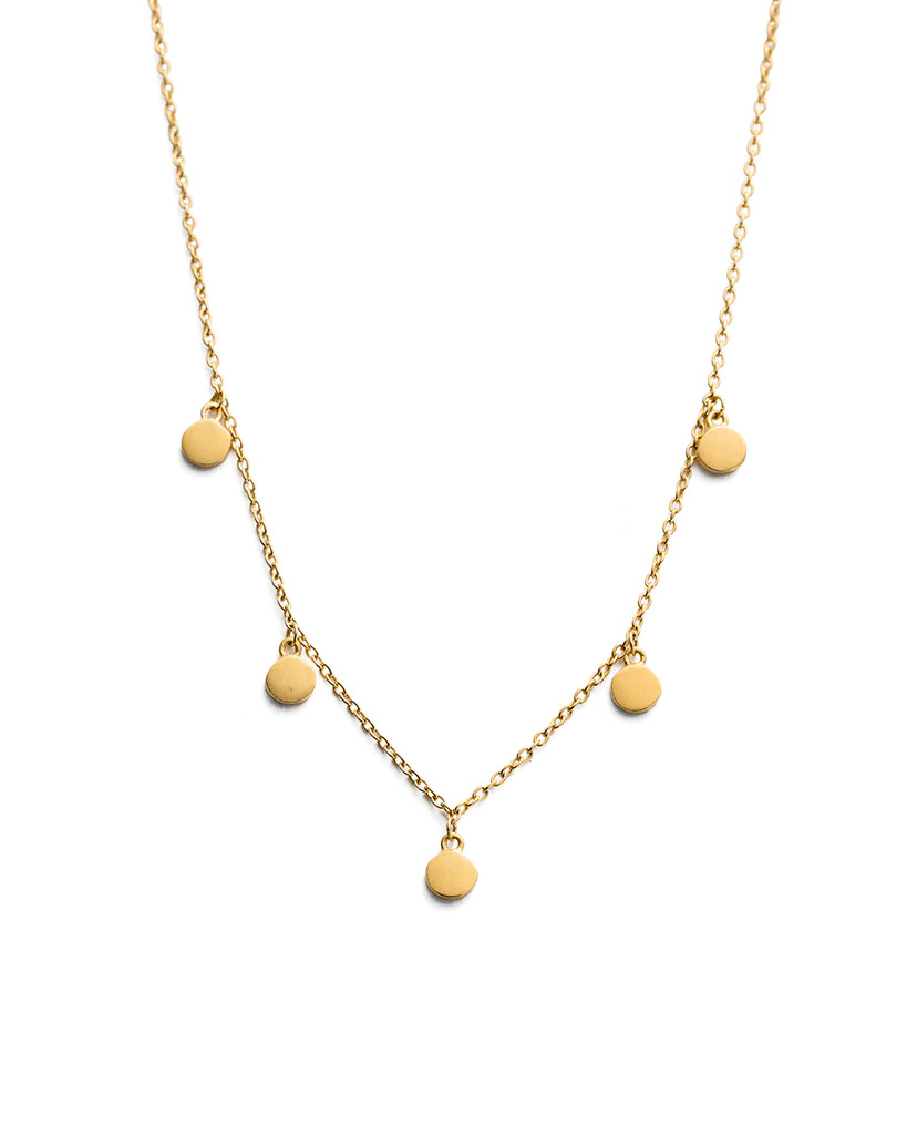 TRAVEL STORIES NECKLACE (18K GOLD PLATED) | Kirstin Ash