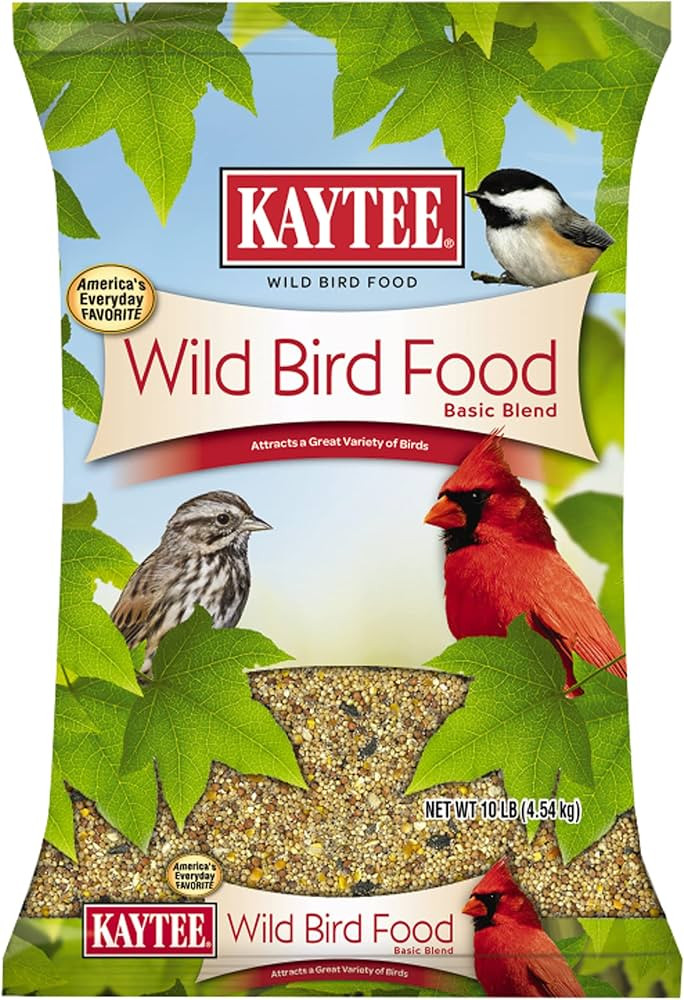 Kaytee Wild Bird Food Basic Blend, 10 lb | Amazon (US)
