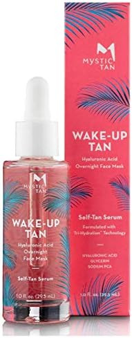 Wake Up Tan Face Self Tanner Serum with Hyaluronic Acid, 1.0 fl. oz / 29.5 ml | Amazon (US)