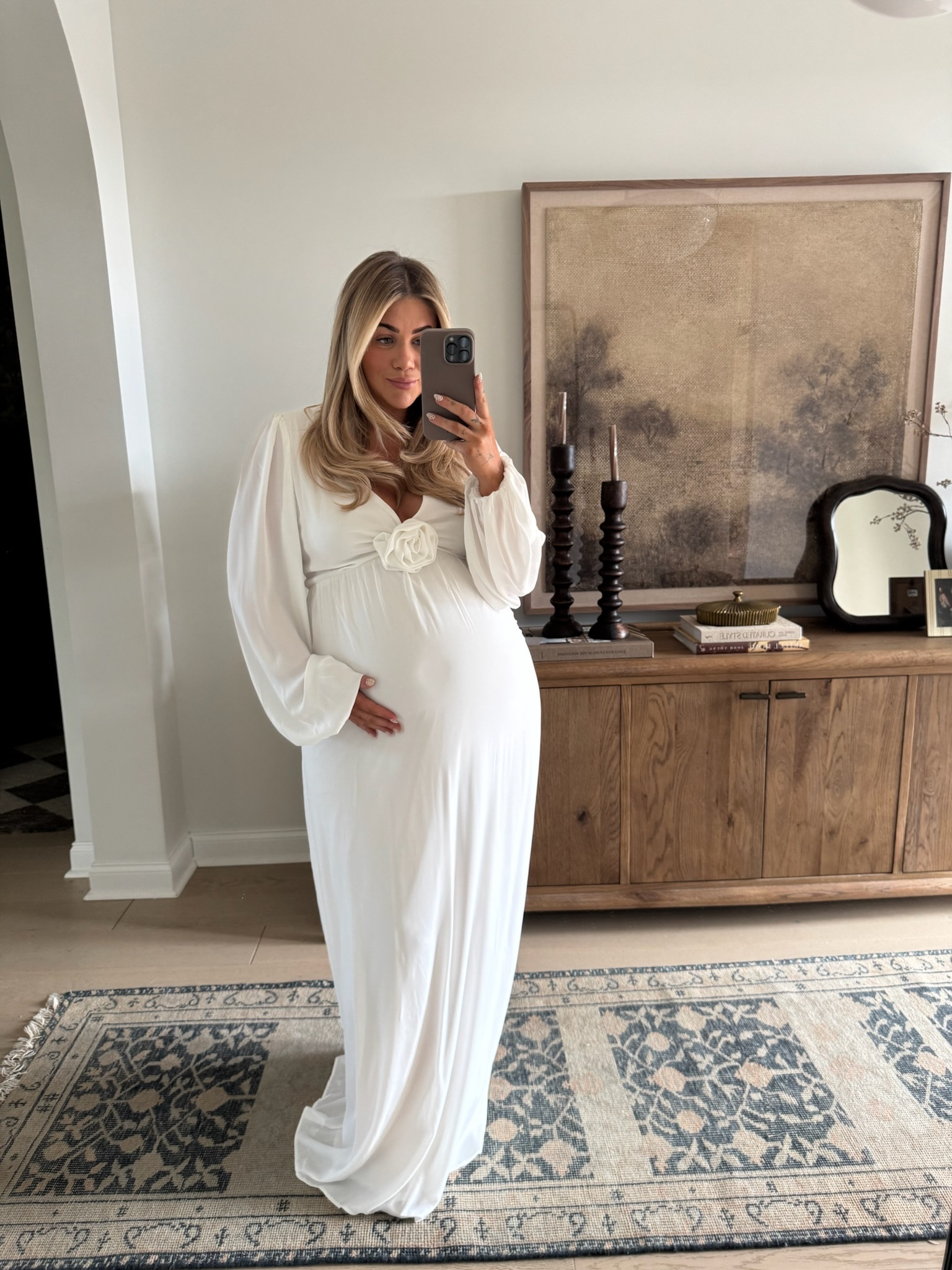 Dress idea for your baby shower or for my brides (not maternity I just sized up) 🤍

#LTKWedding #LTKBump