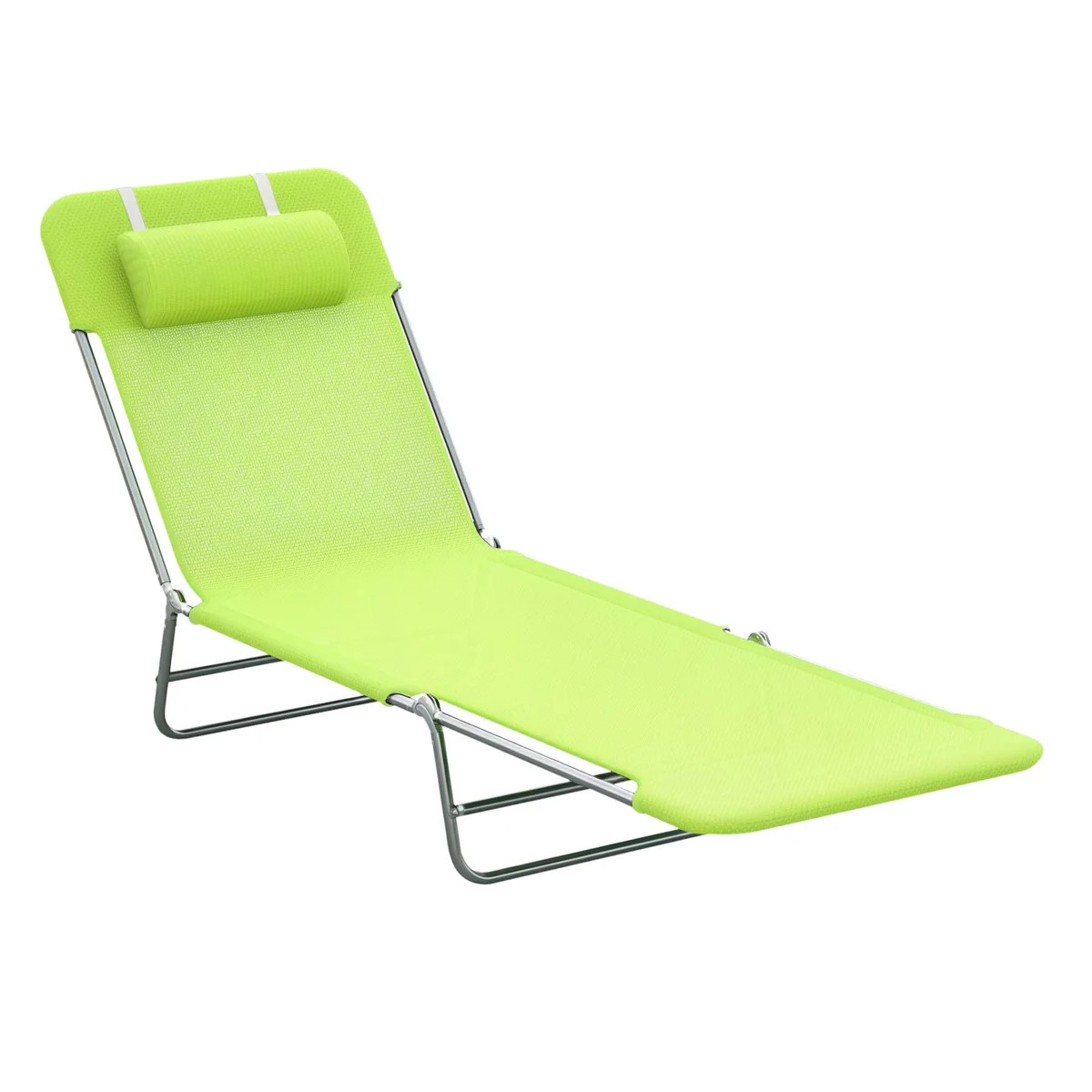 Luxury Folding Chaise Lounge Chair for Pool Beach Lawn Relaxation | Wayfair North America