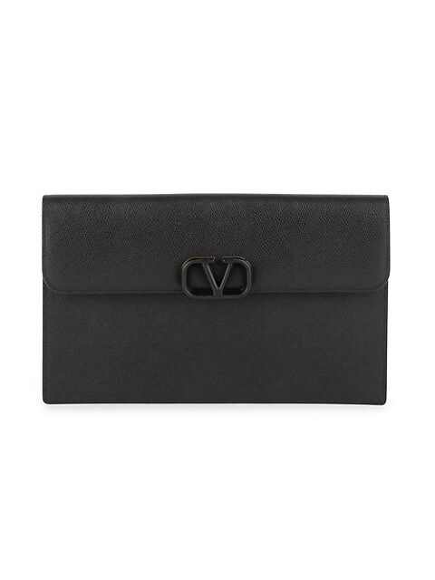 Large VSling Leather Pouch | Saks Fifth Avenue