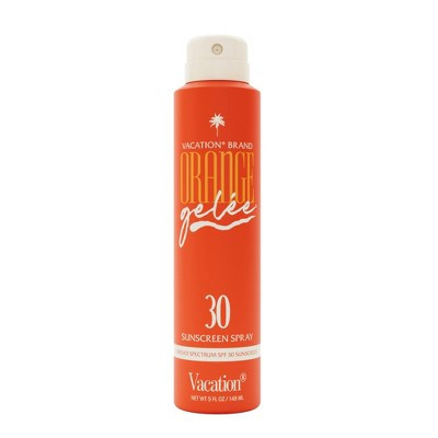 Vacation Sunscreen Orange Gelee Spray Oil - SPF 30 - 5 fl oz | Target