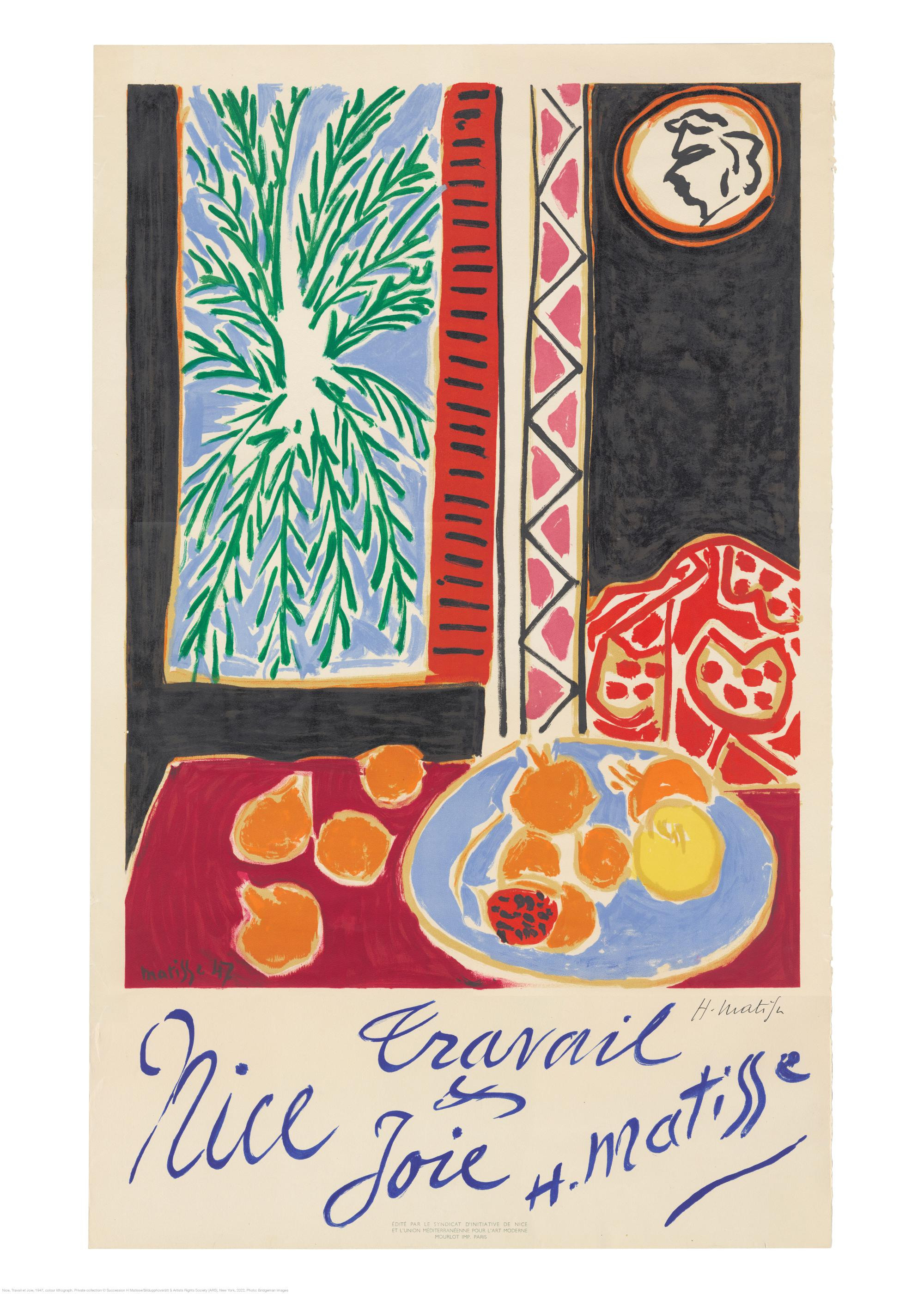 Matisse - Nice, Travail et Joie Print | Desenio