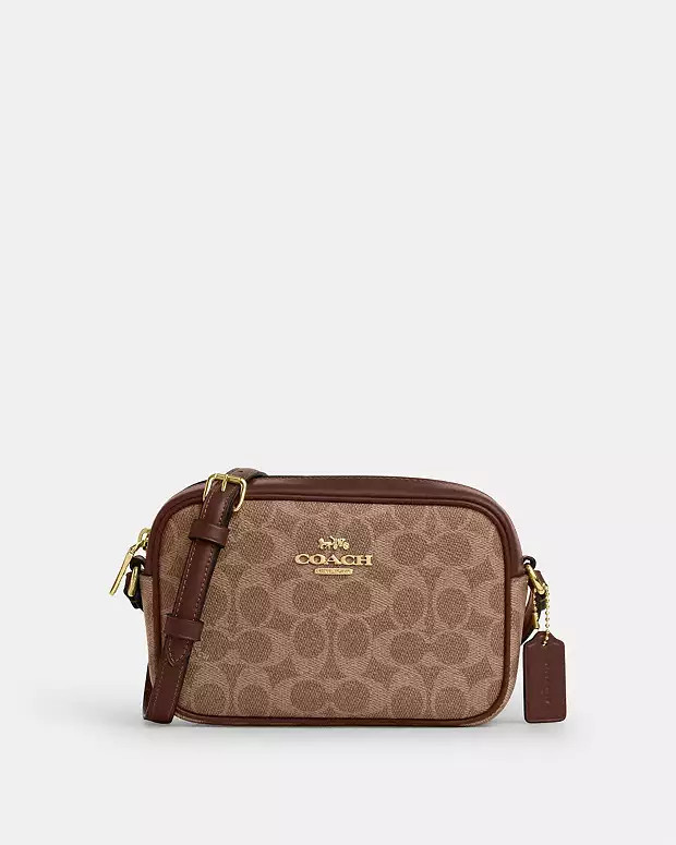 Mini Jamie Camera Bag In Signature Canvas | Coach Outlet US